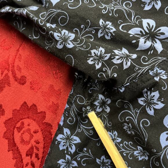 Ace of Diamonds Shirt Mens 3XL Black Blue Pearl Snap Western Retro Cowboy *read - Picture 7 of 12